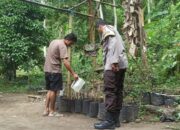 Polsek Batulayar Dorong Kemandirian Pangan Lewat Program Pekarangan di Dusun Orong