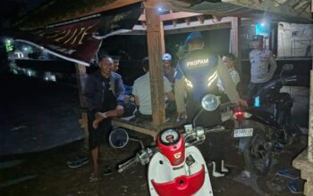 Polsek Kuripan Intensifkan Patroli Malam di Dusun Dasan Geres Pande