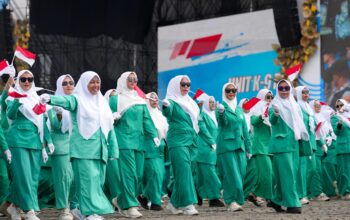 Fatayat NU Turut Andil Dalam HUT Bhayangkara ke-79, Kadiv Humas: Mari Terus Bersinergi Membangun Bangsa
