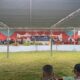 Kapolsek Pekat dan Anggota Amankan HUT ke-26 Desa Tambora