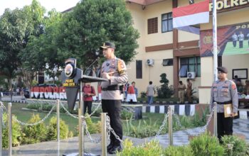 Polres Bima Kota Gelar Apel Pasukan, Tanda Dimulainya Operasi Patuh Rinjani 2025