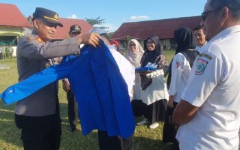 Penutupan MPLS di SMAN 1 Seteluk, Kapolsek Seteluk Ajak Siswa Baru Giat Belajar Raih Cita-Cita