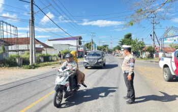 Satlantas Polres Dompu Gencarkan Penindakan di Tengah Operasi Patuh Rinjani 2025, Puluhan Pelanggar Roda Dua Terjaring