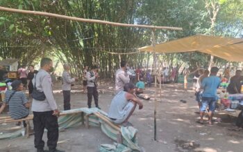 Polsek Plampang Bubarkan Tempat Perjudian Sabung Ayam di Maronge, Polisi Berikan Himbauan