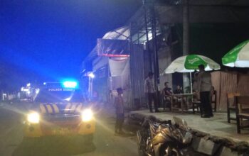 Polsek Dompu Gelar Patroli Cipta Kondisi, Cegah Gangguan Kamtibmas di Malam Hari