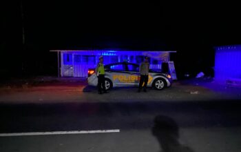 Polsek Kediri Intensifkan Patroli Blue Light di Bypass BIL dan Keling, Cegah 3C dan Balap Liar