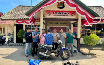Unit Reskrim Polsek Bayan Ungkap Pelaku Curanmor