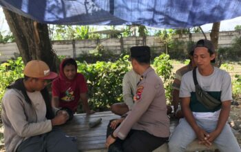 Polres Lombok Barat Ajak Pemuda Desa Perampuan Aktif Jaga Kamtibmas