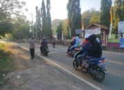 Cegah Gangguan Kamtibmas, Polsek Maluk Laksanakan Patroli Rawan Pagi di Sekitar SMPN 1 Maluk