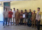 POLSEK HU’U BERHASIL FASILITASI PROBLEM SOLVING PENGANIAYAAN ANAK DI BAWAH UMUR HINGGA CAPAI DAMAI KEKELUARGAAN