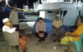 Polsek Kawasan Pelabuhan Laut Bima Gelar Patroli Rutin Jaga Kamtibmas di Area Pelabuhan