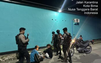 Sat Samapta Polres Bima Kota Gelar Patroli Malam Antisipasi Aksi 3C