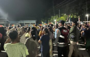 Polsek Bayan Lakukan Pengamanan Pembukaan Kegiatan Hiburan Pentas Kesenian HUT RI Ke-80 Tingkat Kecamatan Bayan Tahun 2025