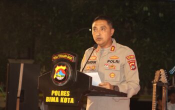 Lomba Karaoke HUT ke-80 RI di Kota Bima: Wujud “Polisi Baik” Polres Bima Kota