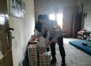 Bhabinkamtibmas Gerantung Lakukan Monitoring Distribusi Makanan Bergizi Gratis di Sekolah