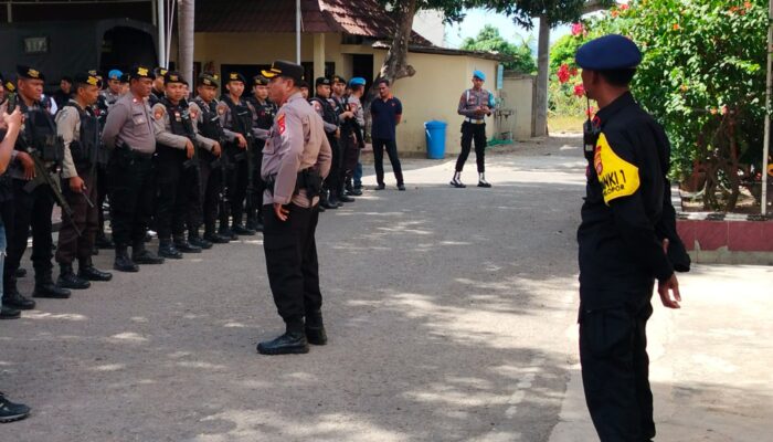 Pastikan Situasi Kamtibmas di Wilayah Hukumnya Tetap Kondusif, Polres Bima Menggelar Patroli Skala Besar