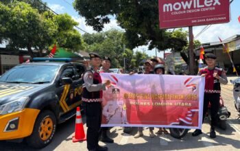 Sat Samapta Polres Lombok Utara Gelar Patroli Dialogis, Ajak Masyarakat Waspada Hoaks dan Paham Radikal