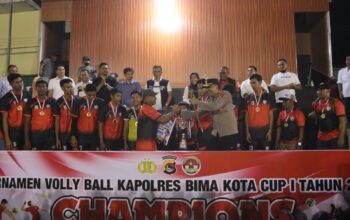 Penutupan Turnamen Bola Voli Kapolres Cup I Tahun 2025, Meriah dan Penuh Sportivitas