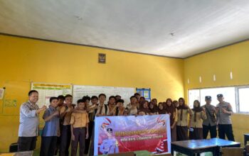 Polres Lombok Utara Gelar Penyuluhan Bahaya Radikalisme dan Hoaks di Madrasah Tsanawiyah