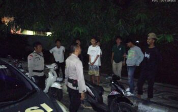 Polres Sumbawa Tingkatkan Keamanan Melalui Patroli Blue Light dan Himbauan Kamtibmas