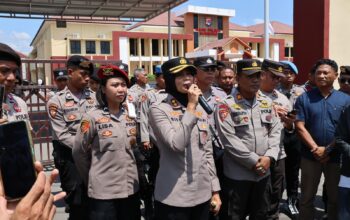 Demo Tambang di Sumbawa, Kapolres Marieta Ajak Masyarakat Pahami Prosedur Hukum