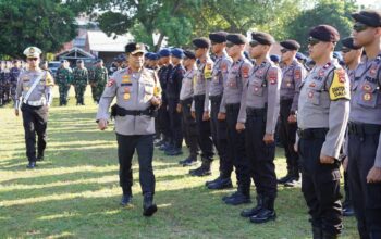 Kapolda NTB Pimpin Apel Gelar Pasukan Ops Mandalika Rinjani 2025, Target Zero Insiden MotoGP