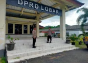 Tingkatkan Rasa Aman Warga, Polsek Gerung Sisir Area Wisata dan Perkantoran