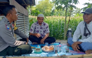 Bhabinkamtibmas Kuripan Dorong Petani Jual Jagung ke Bulog