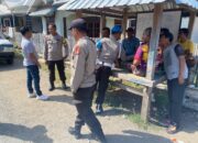 Polsek Taliwang Gelar Patroli Dialogis di Pelabuhan Lalar: Polisi Humanis, Dekat dengan Warga