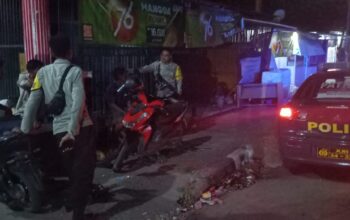 Polsek Sumbawa Perkuat Keamanan Malam Hari, Intensifkan Patroli ‘Blue Light’ Sasar Titik Rawan