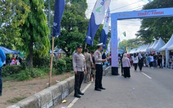 Polres Lombok Barat Pastikan Acara Pasar Keuangan Rakyat Aman dan Tertib