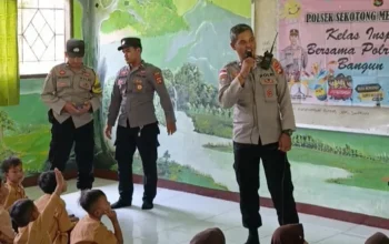 Polsek Sekotong Menyapa Sekolah, Bangun Karakter Pelajar Sejak Dini