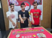 Polres Sumbawa Bekuk Tiga Pria di Buer, Sita 12,56 Gram Sabu