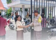 Polsek Rasanae Timur Jaga Kekhidmatan Ibadah Umat Kristiani Melalui Patroli Minggu Kasih