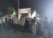 POLSEK PRINGGARATA LAKSANAKAN PENGAMANAN TURNAMEN BOLA VOLI ANTAR DESA SE-PULAU LOMBOK “MURBAYA CUP III TAHUN 2025”