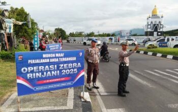 Cek Kelengkapan! Operasi Zebra Rinjani Intensif di Lombok Barat