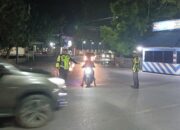 Hadir Demi Kenyamanan Masyarakat Pengguna Jalan dan Cegah Kejahatan Konvensional, Satlantas Polres Bima Gelar Patroli di Jam Rawan