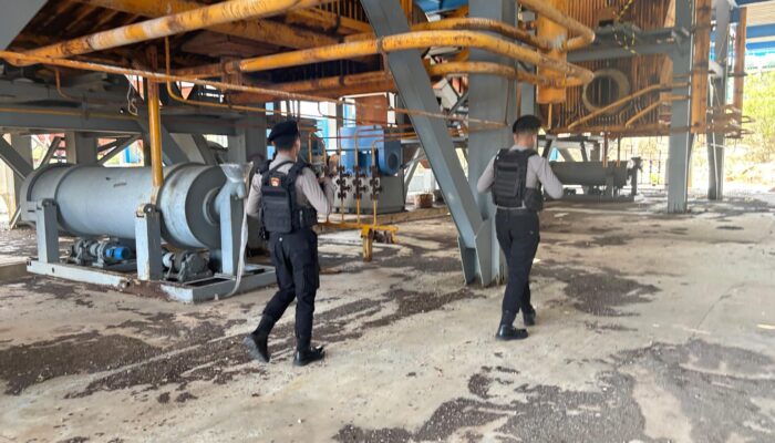 Sat Samapta Polres Bima Kota Laksanakan Pengamanan di Obyek Vital Nasional PLTU Bima