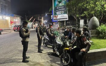 Sat Samapta Polres Bima Kota Laksanakan Patroli Dialogis, Wujudkan Keamanan dan Kenyamanan Masyarakat