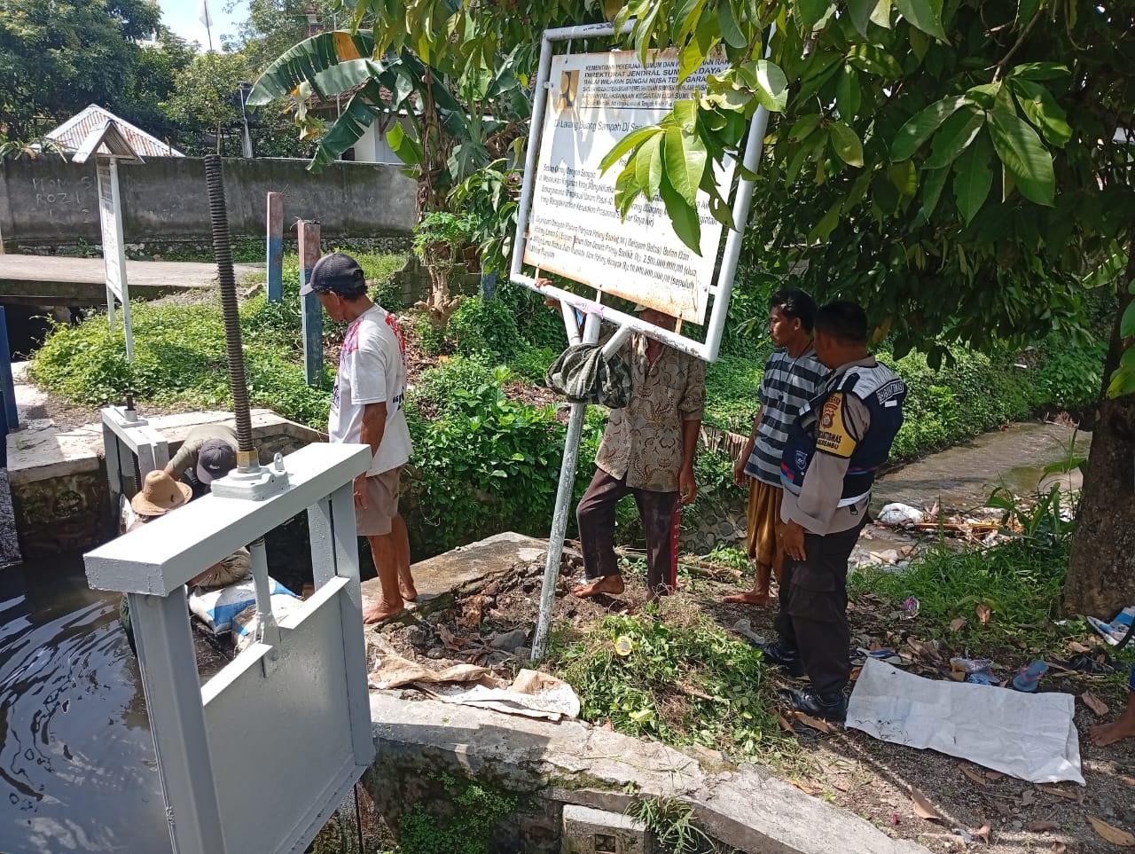 Ketahanan Pangan Jadi Fokus Polri di Desa Merembu Lombok Barat