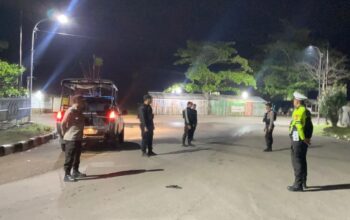 Patroli KRYD Malam Hingga dini Hari Piket Fungsi Polres Bima Cegah Aksi Begal dan Balapan Liar