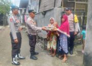 Model Kemanusiaan: Polsek Kediri Donasikan Telur 132 Minggu