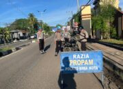 Propam Polres Bima Kota Laksanakan Opsgaktiblin Jelang Operasi Zebra Rinjani 2025