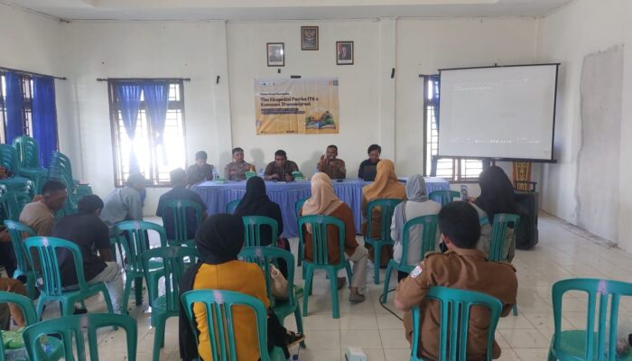 Briptu Megi Bhabinkamtibmas Desa Talonang Baru Ikuti FGD Evaluasi Kawasan Transmigrasi