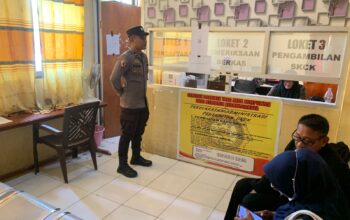 Siwas Polres Bima Kota Laksanakan Pengawasan Pelayanan Publik di SPKT dan Unit Pelayanan Lain