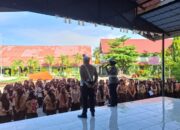 Satlantas Polres Bima Kota Laksanakan Sosialisasi Operasi Zebra Rinjani 2025 kepada Pelajar SMKN 1 Kota Bima