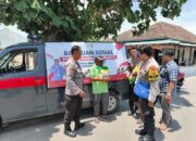 Polres Sumbawa Barat Salurkan Bansos di Desa Tuananga, Kapolres Ingatkan Pentingnya Kepedulian Sosial