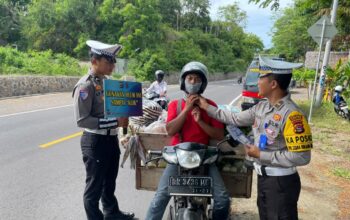 Polres Lombok Utara Gelar Operasi Zebra Rinjani 2025, Tekankan Disiplin Berlalu Lintas