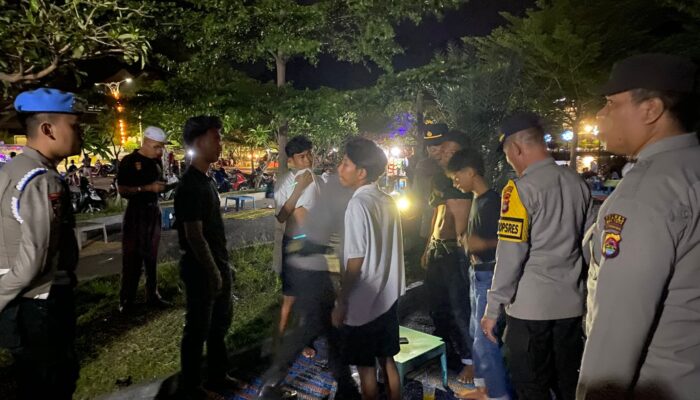 Polres Bima Kota Gelar Kegiatan Rutin yang Ditingkatkan (KRYD) untuk Antisipasi Gangguan Kamtibmas