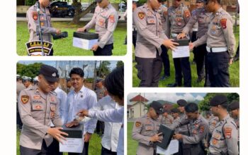 Polres Sumbawa Barat Galang Dana dilingkungan Polres untuk Bantu Korban Bencana Alam di Sumatra